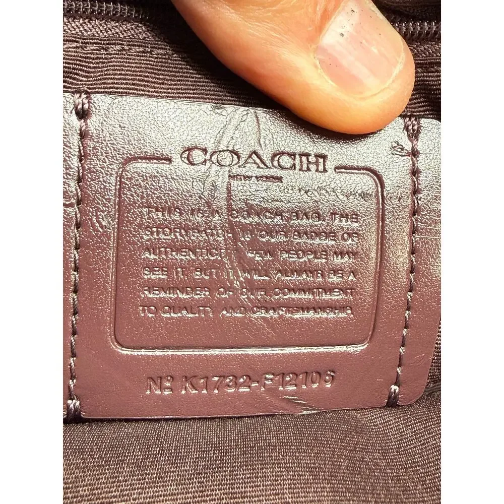 Coach reversible ruby